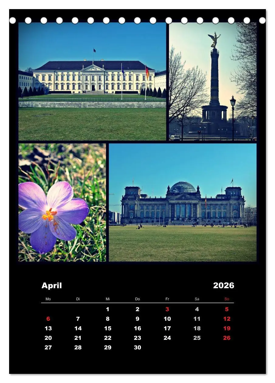 Bild: 9783516469592 | BERLIN / vertikal (Tischkalender 2026 DIN A5 hoch), CALVENDO...