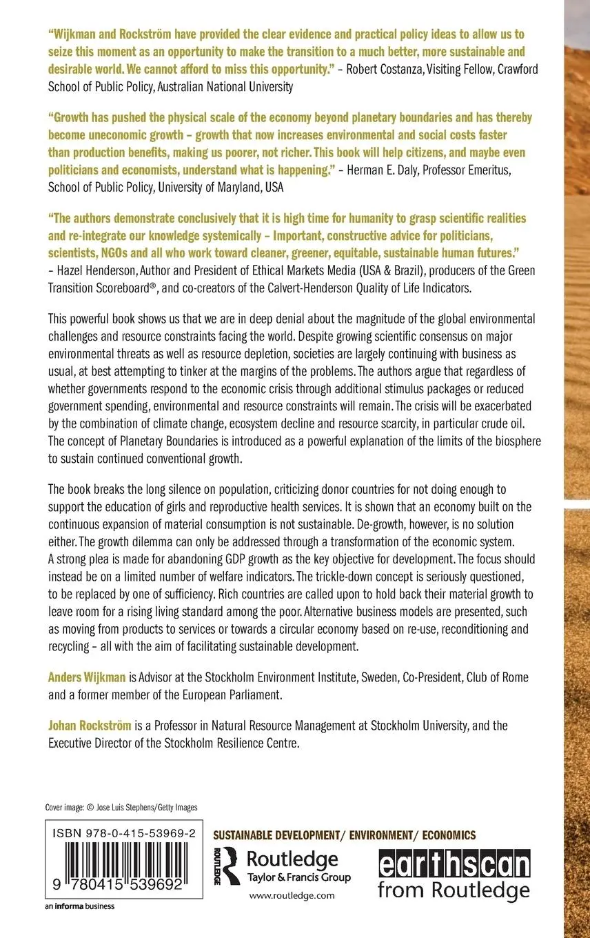 Rückseite: 9780415539692 | Bankrupting Nature | Denying Our Planetary Boundaries | Buch | 2012