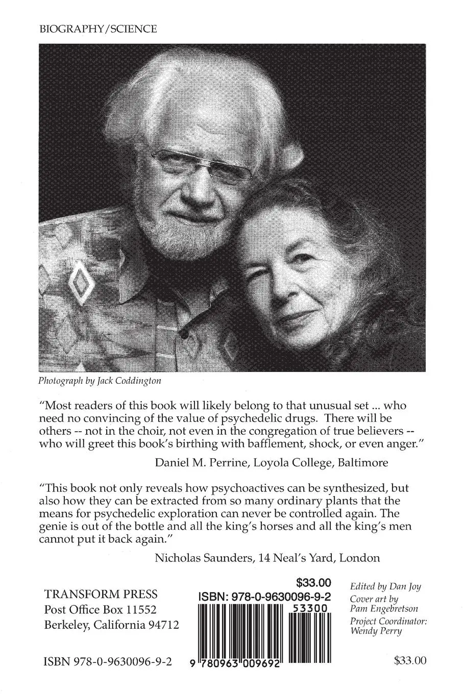 Rückseite: 9780963009692 | Tihkal | A Continuation | Alexander Shulgin (u. a.) | Taschenbuch