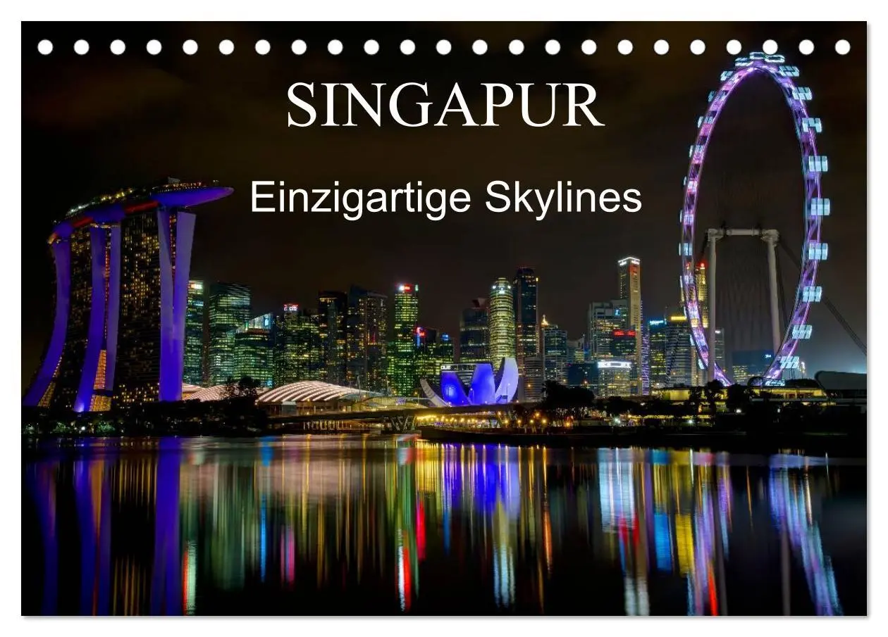 Cover: 9783457989692 | Singapur - Einzigartige Skylines (Tischkalender 2026 DIN A5 quer),...
