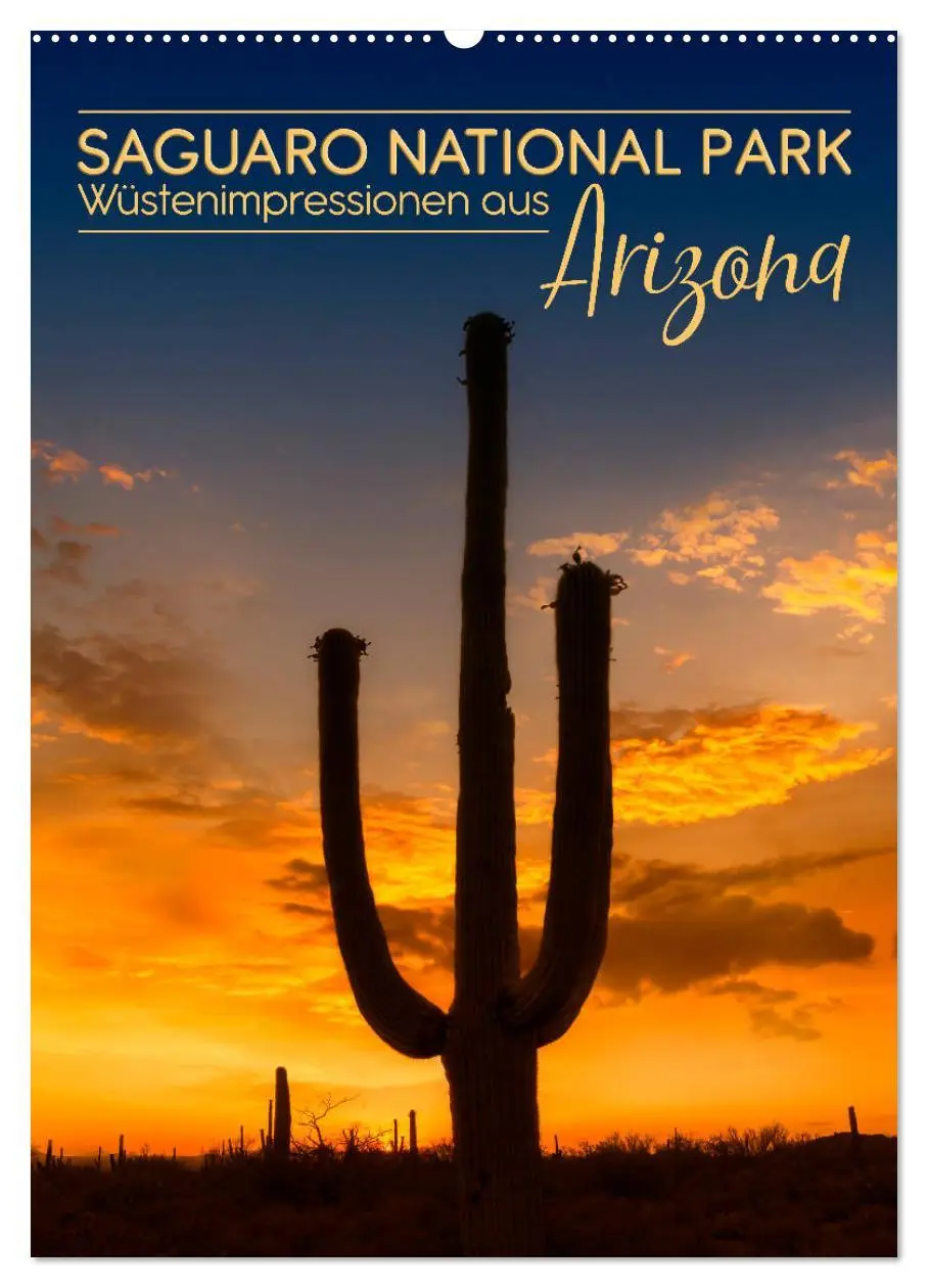 Cover: 9783516389692 | SAGUARO NATIONAL PARK Wüstenimpressionen aus Arizona (Wandkalender...