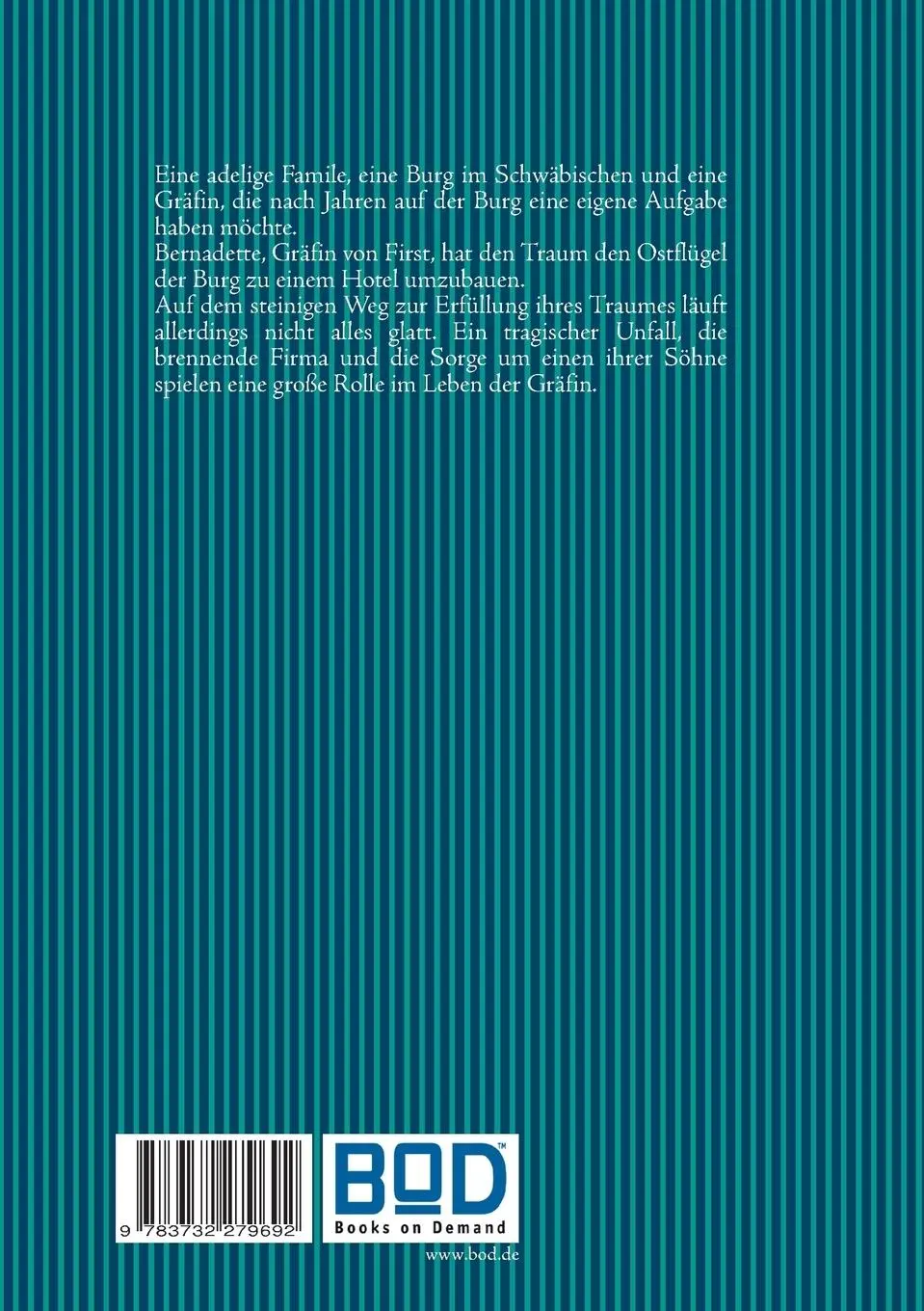 Rückseite: 9783732279692 | Burg First | Roman | Tobias Haug | Taschenbuch | 240 S. | Deutsch
