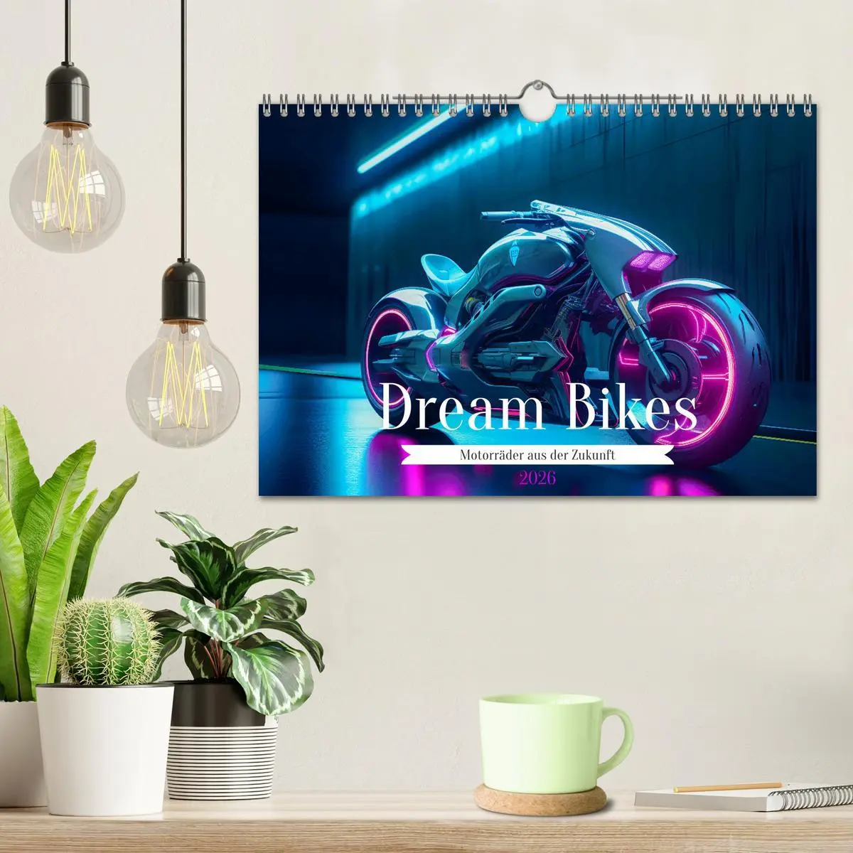 Bild: 9783457359792 | Dream Bikes - Motorräder aus der Zukunft (Wandkalender 2026 DIN A4...