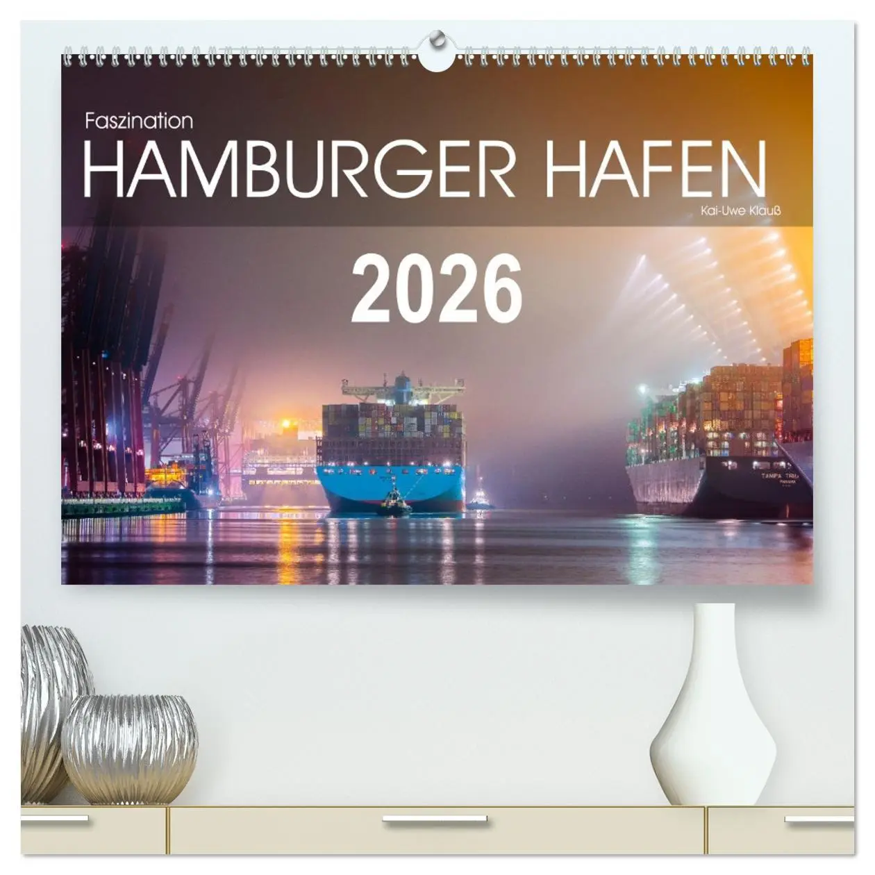 Cover: 9783457429792 | Faszination Hamburger Hafen (hochwertiger Premium Wandkalender 2026...
