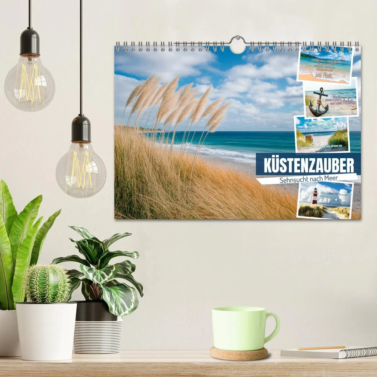 Bild: 9783516209792 | KÜSTENZAUBER Sehnsucht nach Meer (Wandkalender 2026 DIN A4 quer),...