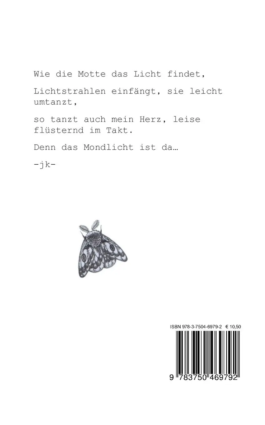 Rückseite: 9783750469792 | Sekundenhauch | -jk- | Josefine Klett | Taschenbuch | 106 S. | Deutsch