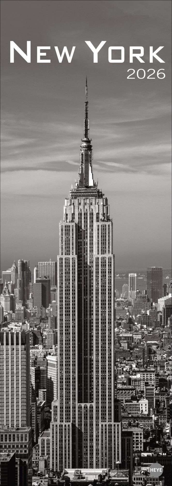 Cover: 9783756409792 | New York Vertical Kalender 2026 | Kalender | Spiralbindung | 14 S.