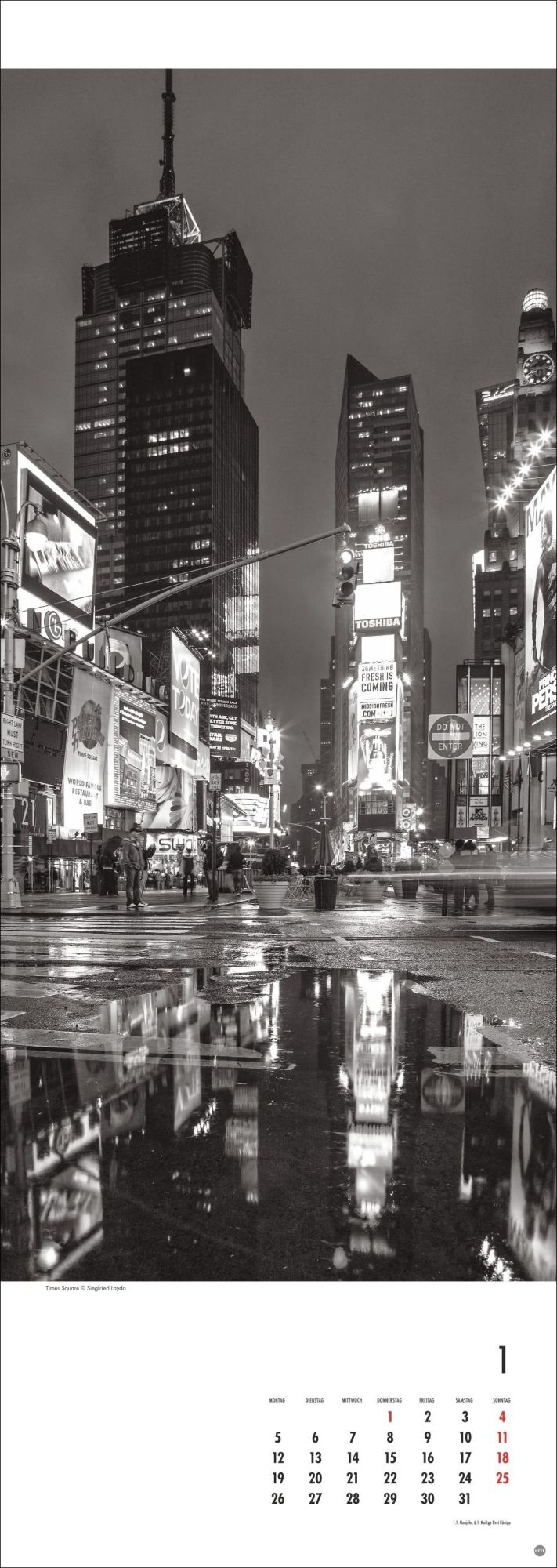 Bild: 9783756409792 | New York Vertical Kalender 2026 | Kalender | Spiralbindung | 14 S.