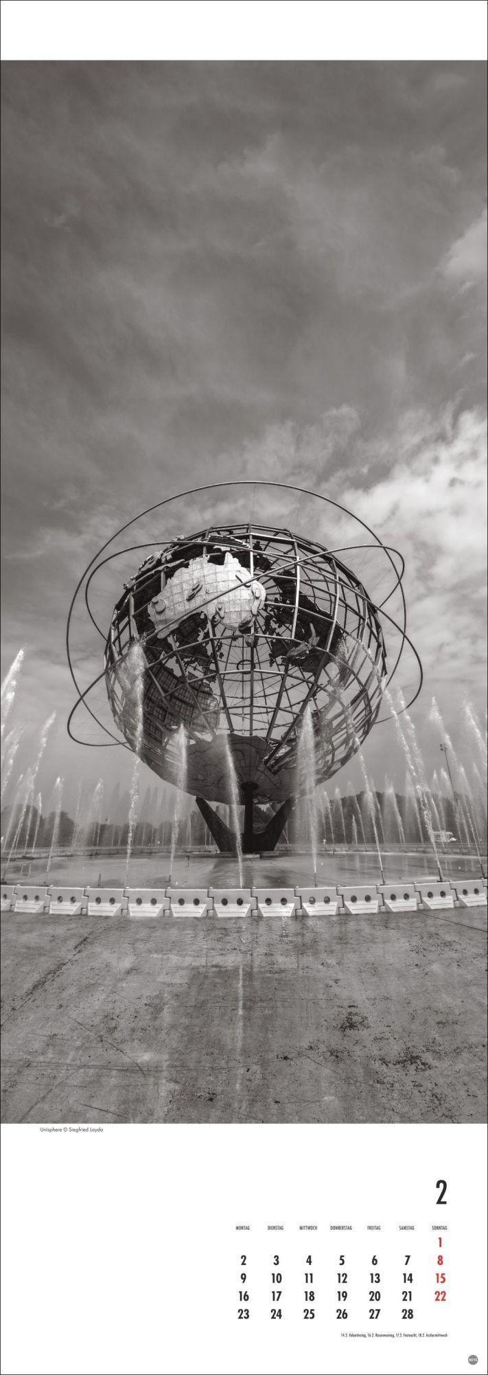 Bild: 9783756409792 | New York Vertical Kalender 2026 | Kalender | Spiralbindung | 14 S.