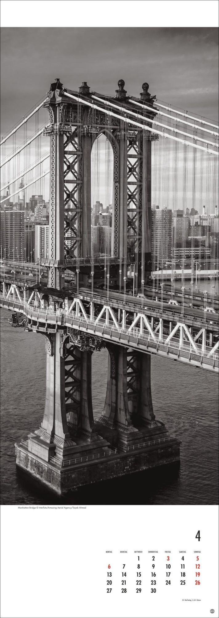 Bild: 9783756409792 | New York Vertical Kalender 2026 | Kalender | Spiralbindung | 14 S.