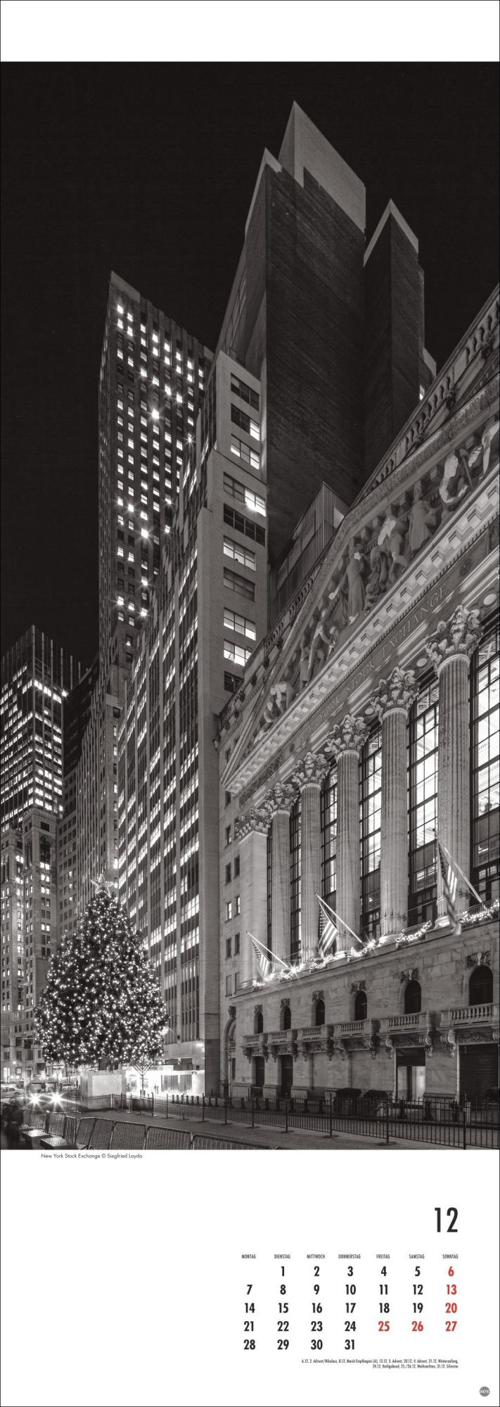 Bild: 9783756409792 | New York Vertical Kalender 2026 | Kalender | Spiralbindung | 14 S.