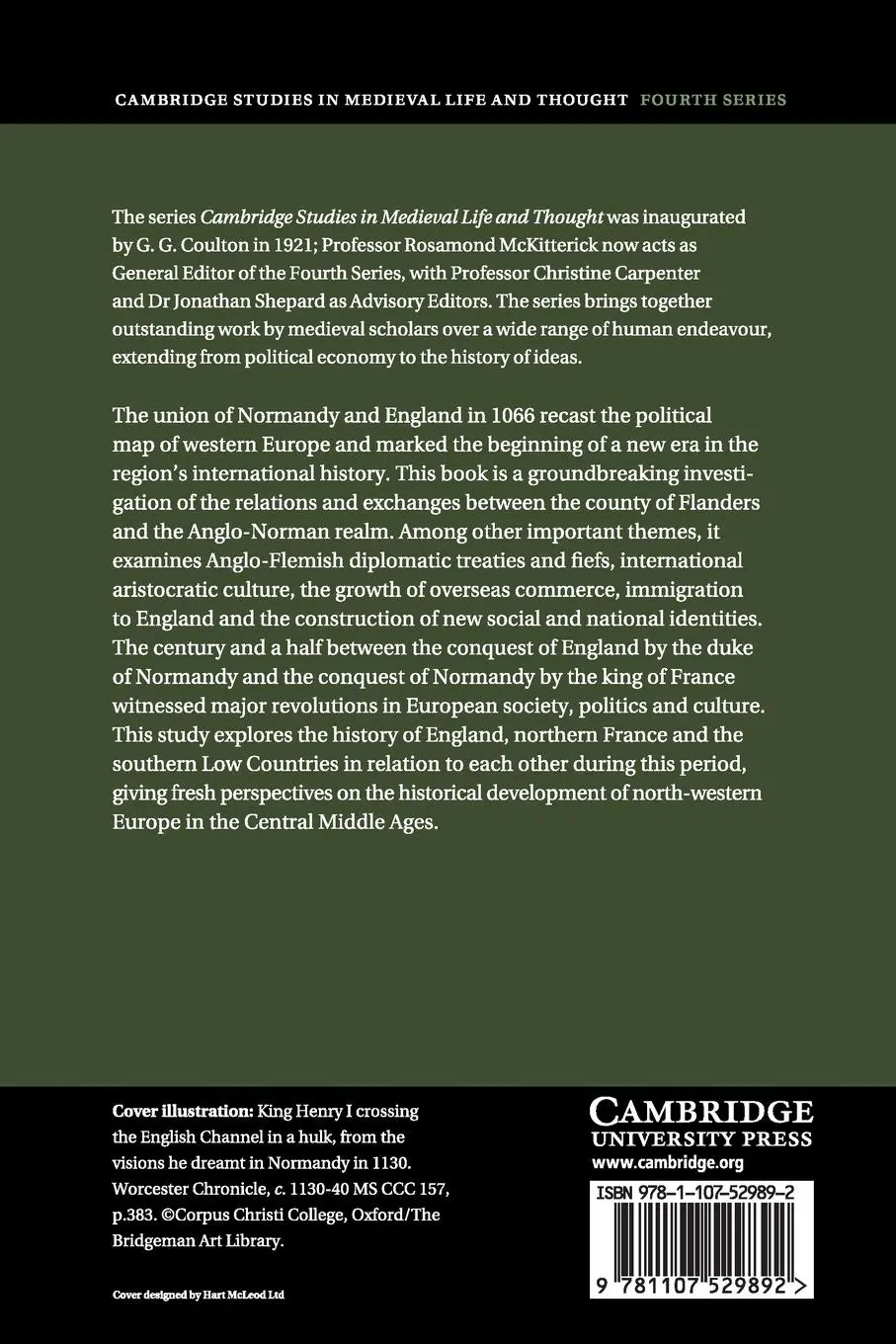 Rückseite: 9781107529892 | Flanders and the Anglo-Norman World, 1066-1216 | Eljas Oksanen | Buch