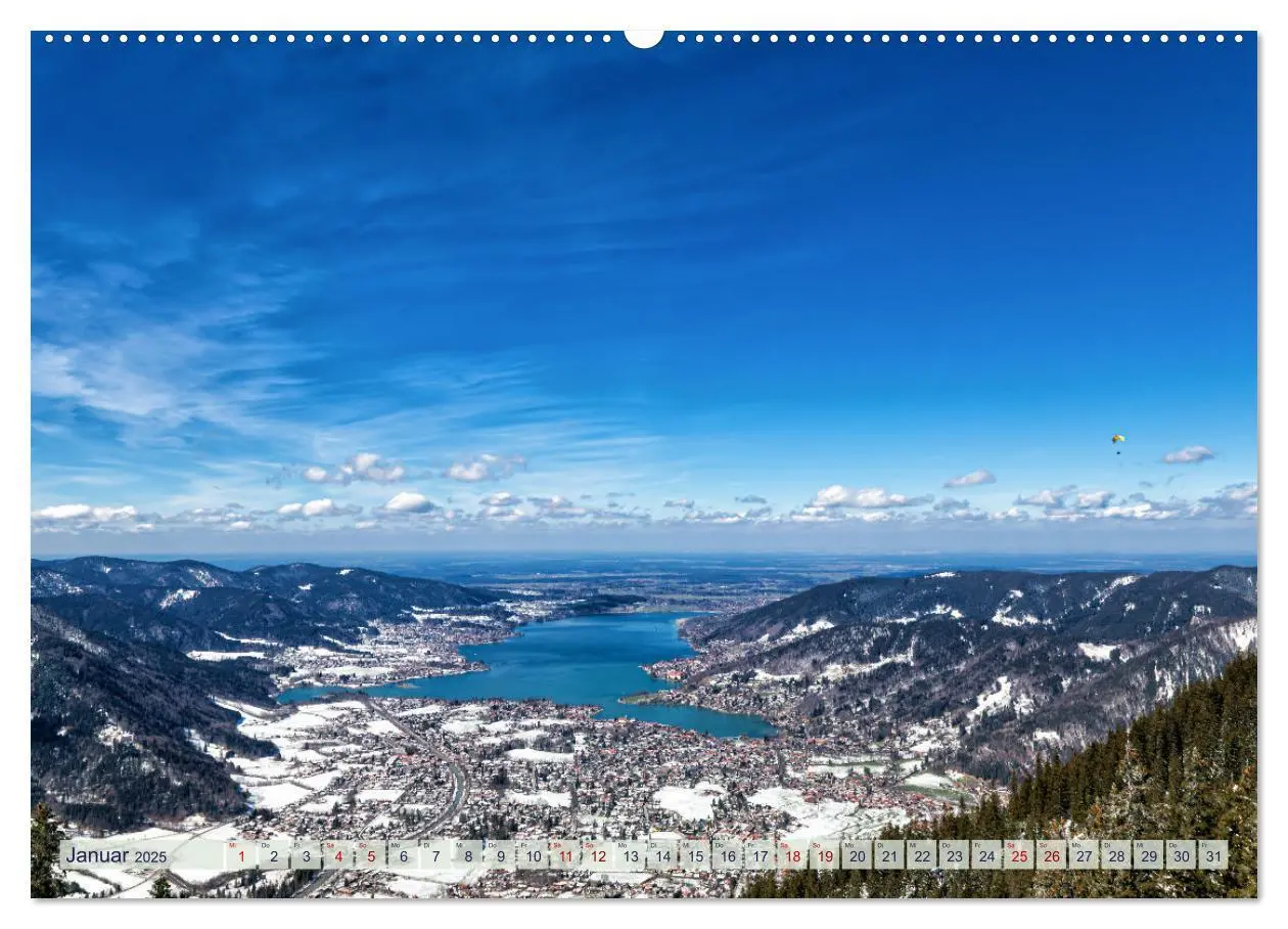 Bild: 9783383859892 | Malerischer Tegernsee (Wandkalender 2025 DIN A2 quer), CALVENDO...