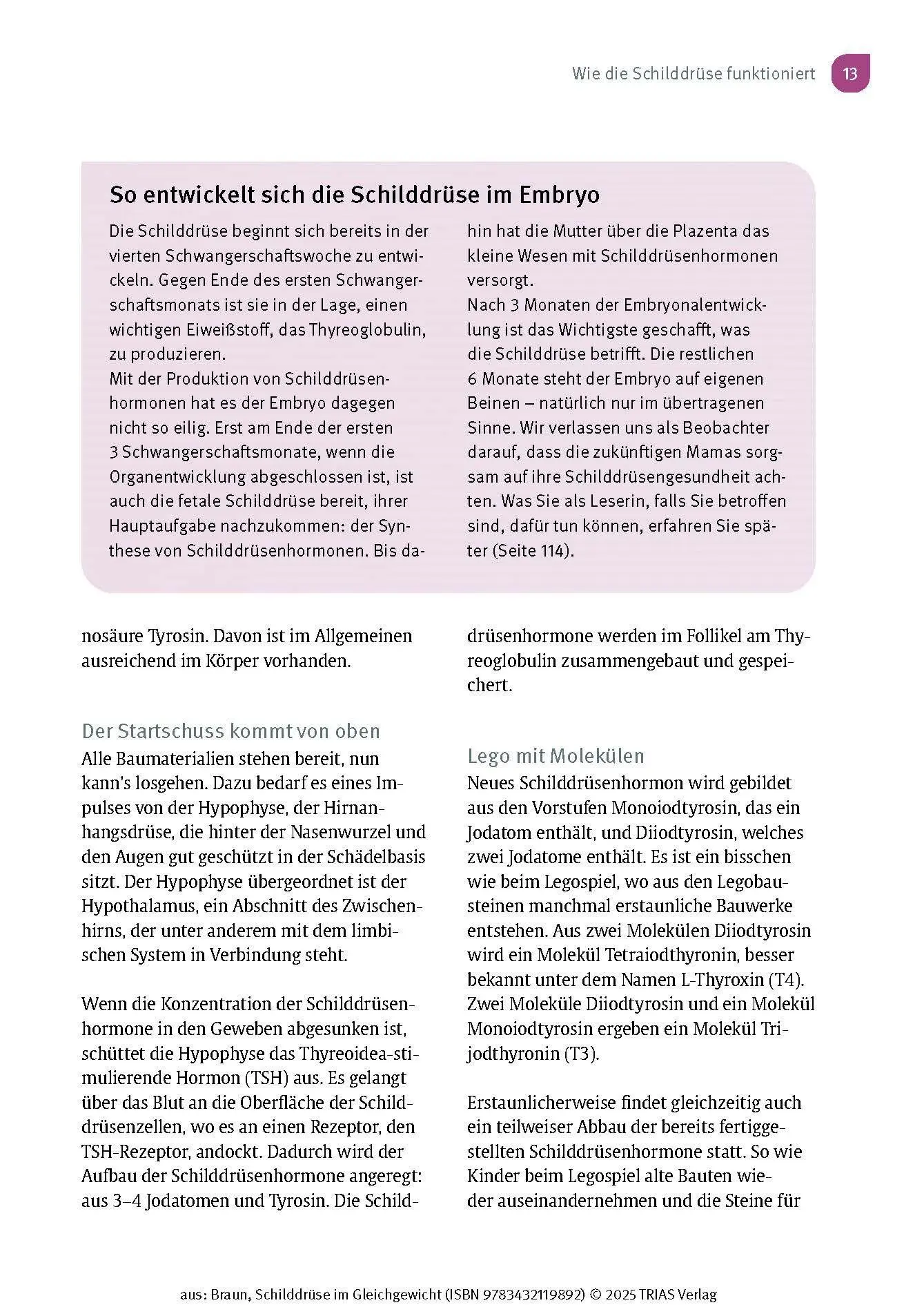 Bild: 9783432119892 | Schilddrüse im Gleichgewicht | Wolfgang Braun | Taschenbuch | 196 S.