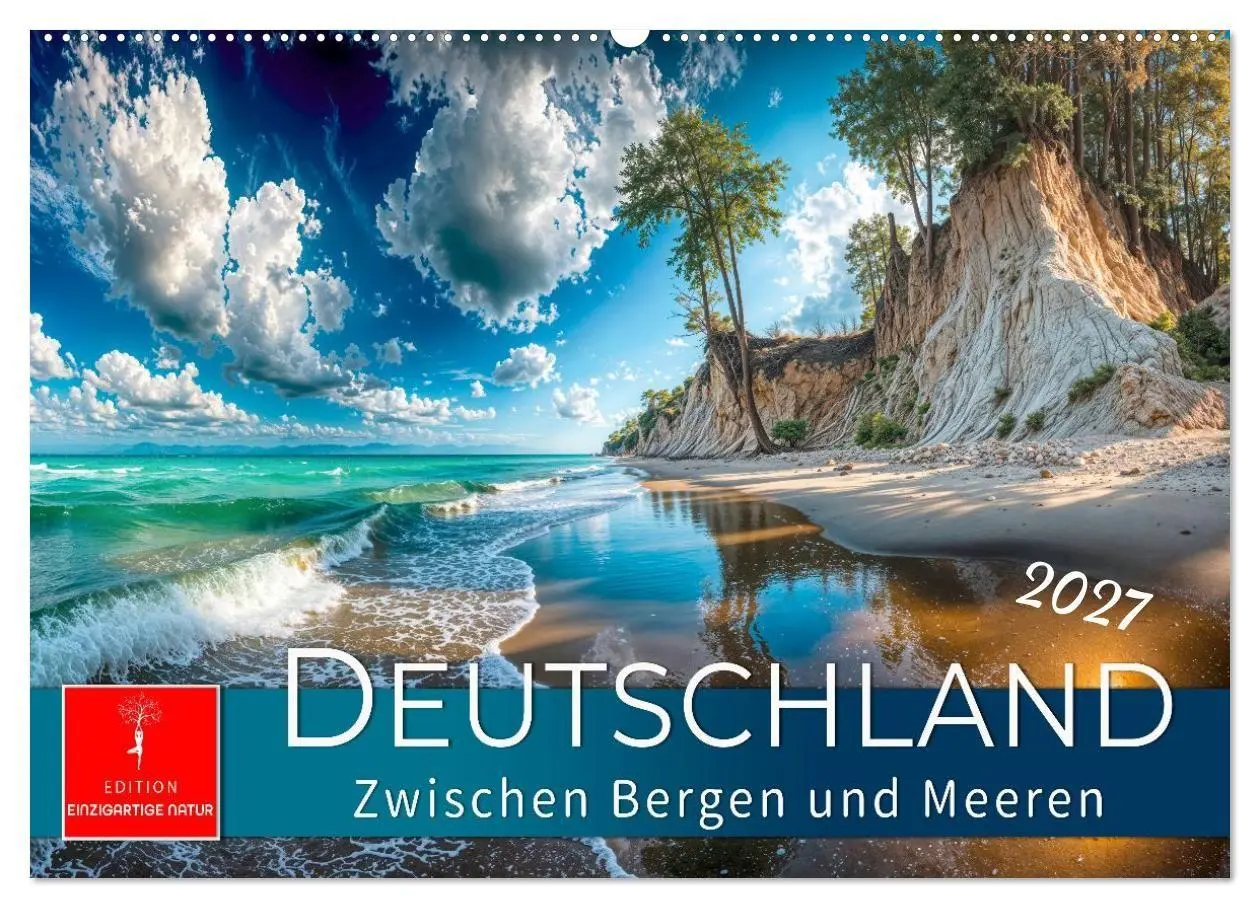 Cover: 9783516749892 | Deutschland - zwischen Bergen und Meeren (Wandkalender 2027 DIN A2...