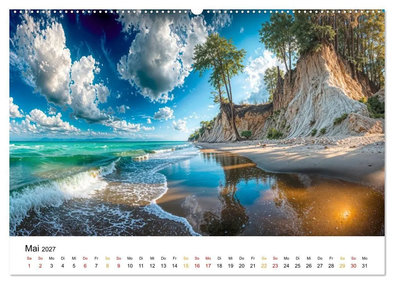 Bild: 9783516749892 | Deutschland - zwischen Bergen und Meeren (Wandkalender 2027 DIN A2...