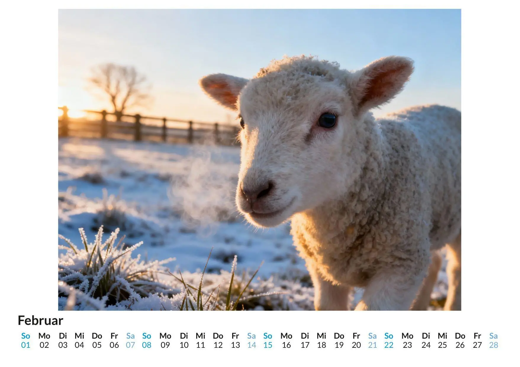 Bild: 9783695329892 | Lamm | Florian Keller | Kalender | Deutsch | 2026 | FlipFlop