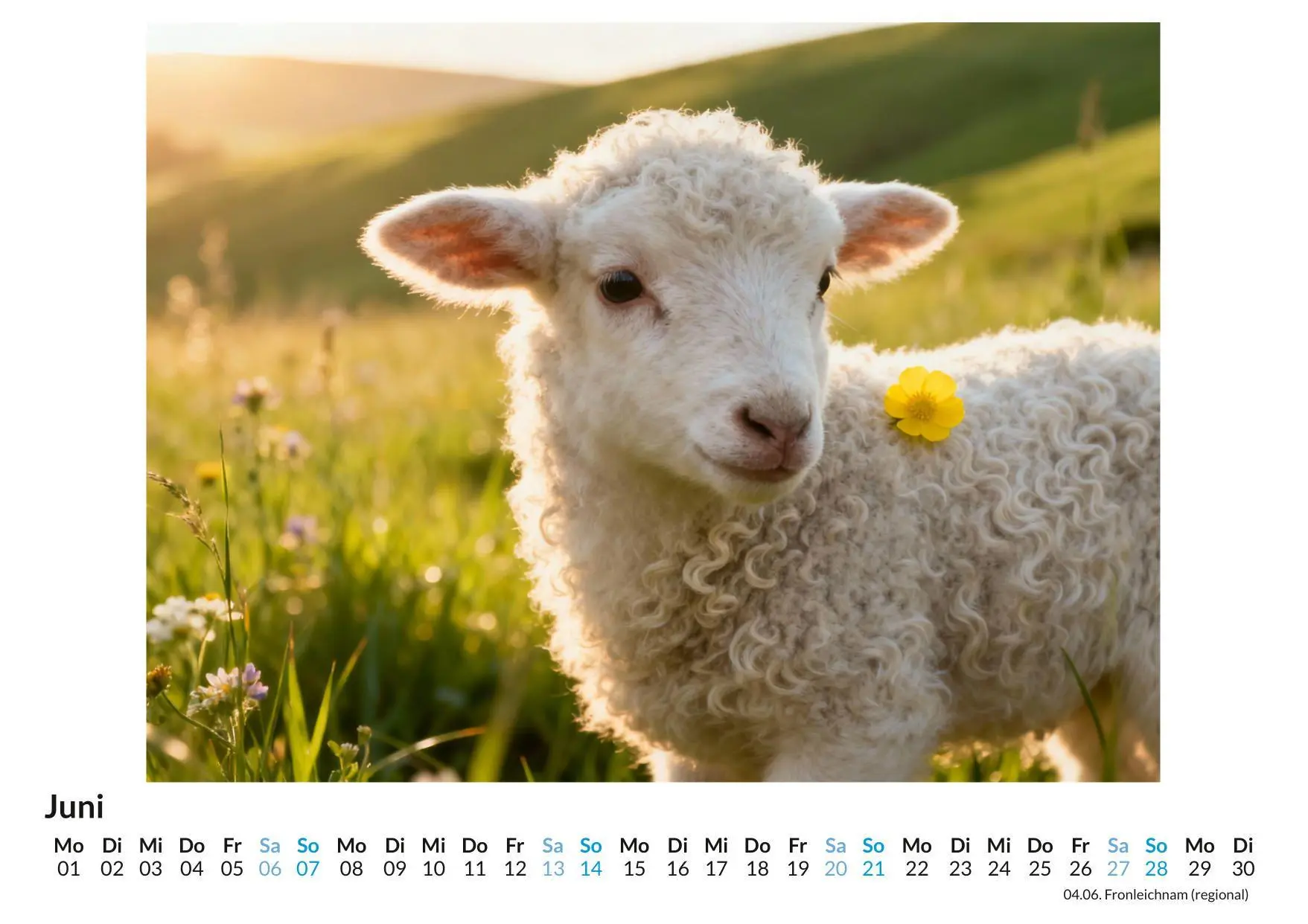 Bild: 9783695329892 | Lamm | Florian Keller | Kalender | Deutsch | 2026 | FlipFlop