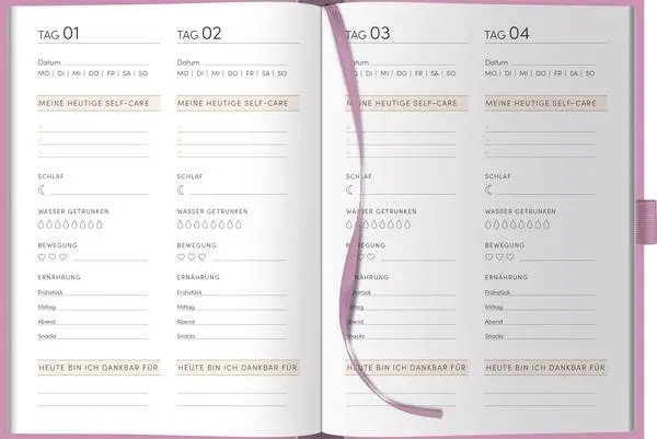 Bild: 9783731889892 | Self-care-Tagebuch Flieder | Verlag Korsch | Buch | 200 S. | Deutsch
