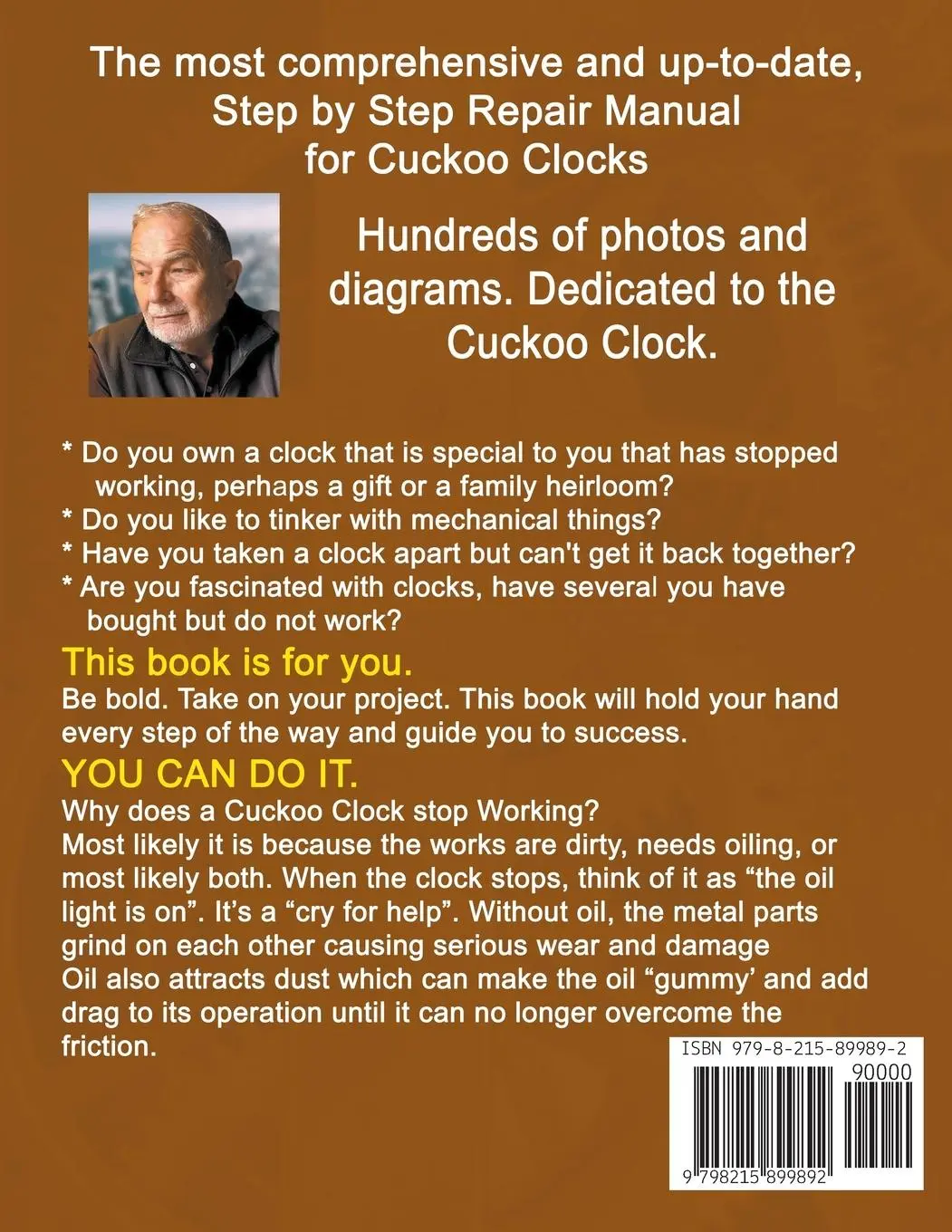 Rückseite: 9798215899892 | The Cuckoo Clock Owner?s Repair Manual | D. Rod Lloyd | Taschenbuch