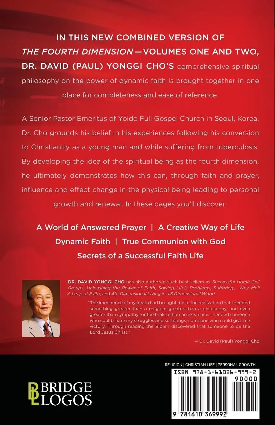 Rückseite: 9781610369992 | The Fourth Dimension | Discovering a New World of Answered Prayer