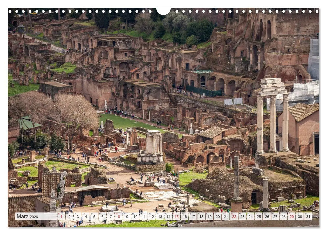 Bild: 9783457269992 | Italien - Rom (Wandkalender 2026 DIN A3 quer), CALVENDO Monatskalender