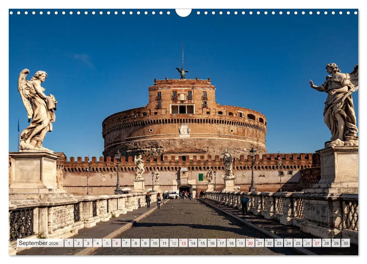 Bild: 9783457269992 | Italien - Rom (Wandkalender 2026 DIN A3 quer), CALVENDO Monatskalender