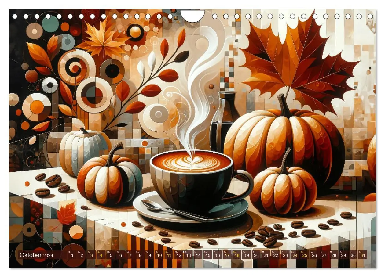 Bild: 9783457339992 | Kaffee &amp; Kunst: Ein Kalender für Genießer (Wandkalender 2026 DIN A4...