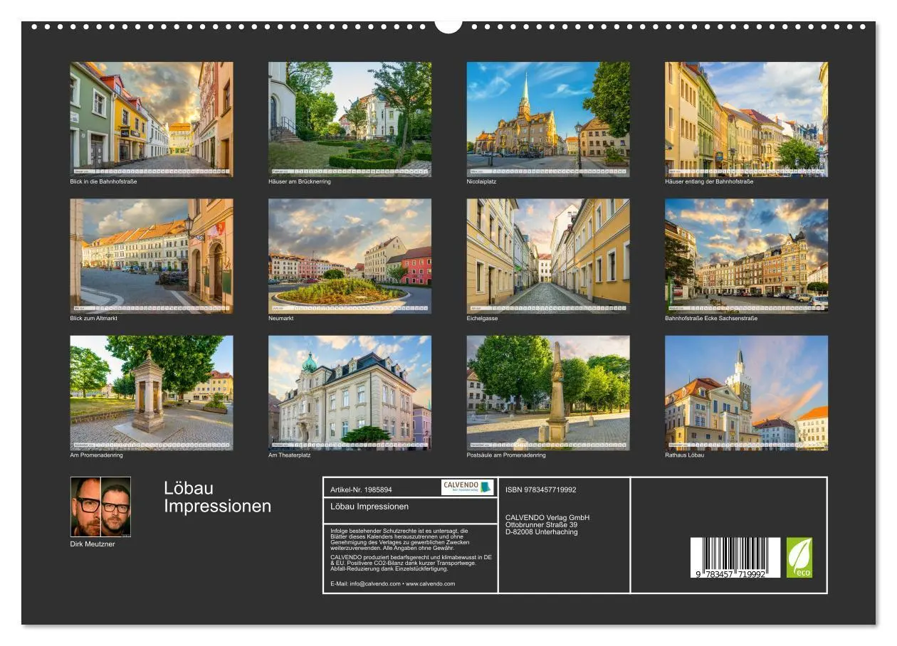 Bild: 9783457719992 | Löbau Impressionen (hochwertiger Premium Wandkalender 2026 DIN A2...