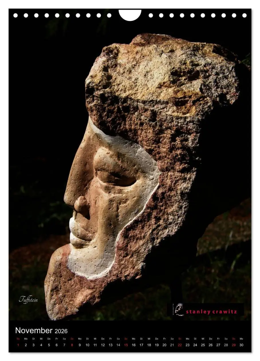 Bild: 9783516429992 | Kunstkalender 2026 - Encaustic und Tuffstein - Skulpturen...