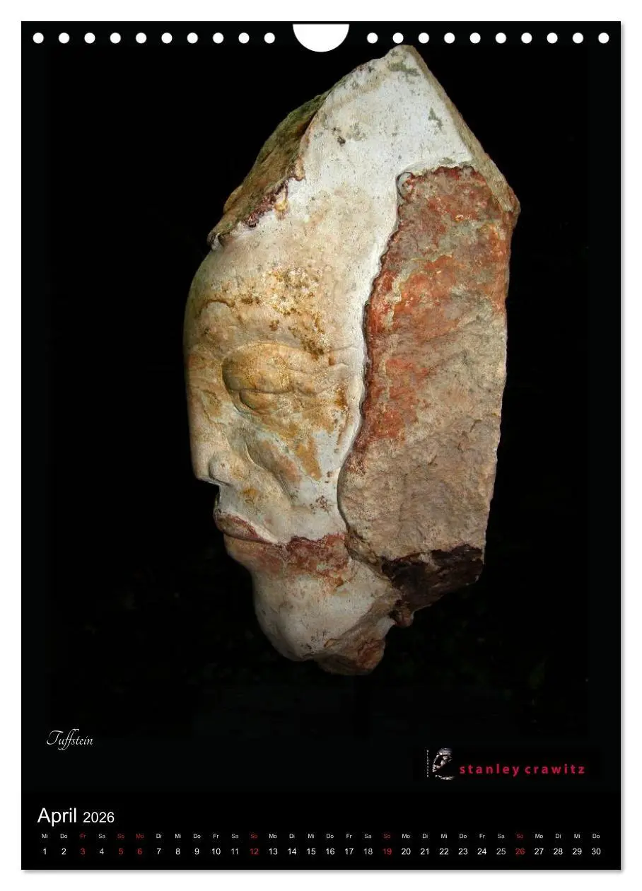 Bild: 9783516429992 | Kunstkalender 2026 - Encaustic und Tuffstein - Skulpturen...