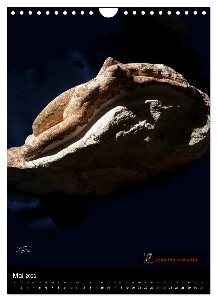 Bild: 9783516429992 | Kunstkalender 2026 - Encaustic und Tuffstein - Skulpturen...
