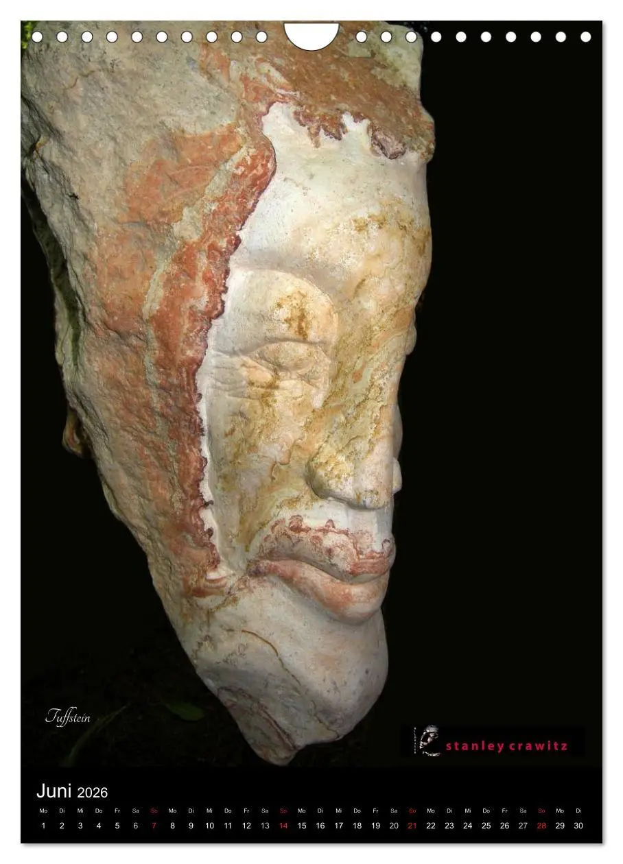 Bild: 9783516429992 | Kunstkalender 2026 - Encaustic und Tuffstein - Skulpturen...