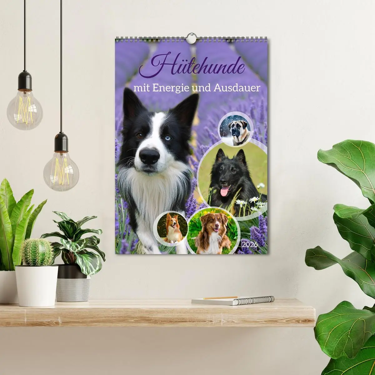 Bild: 9783516599992 | Hütehunde mit Energie und Ausdauer (Wandkalender 2026 DIN A3 hoch),...
