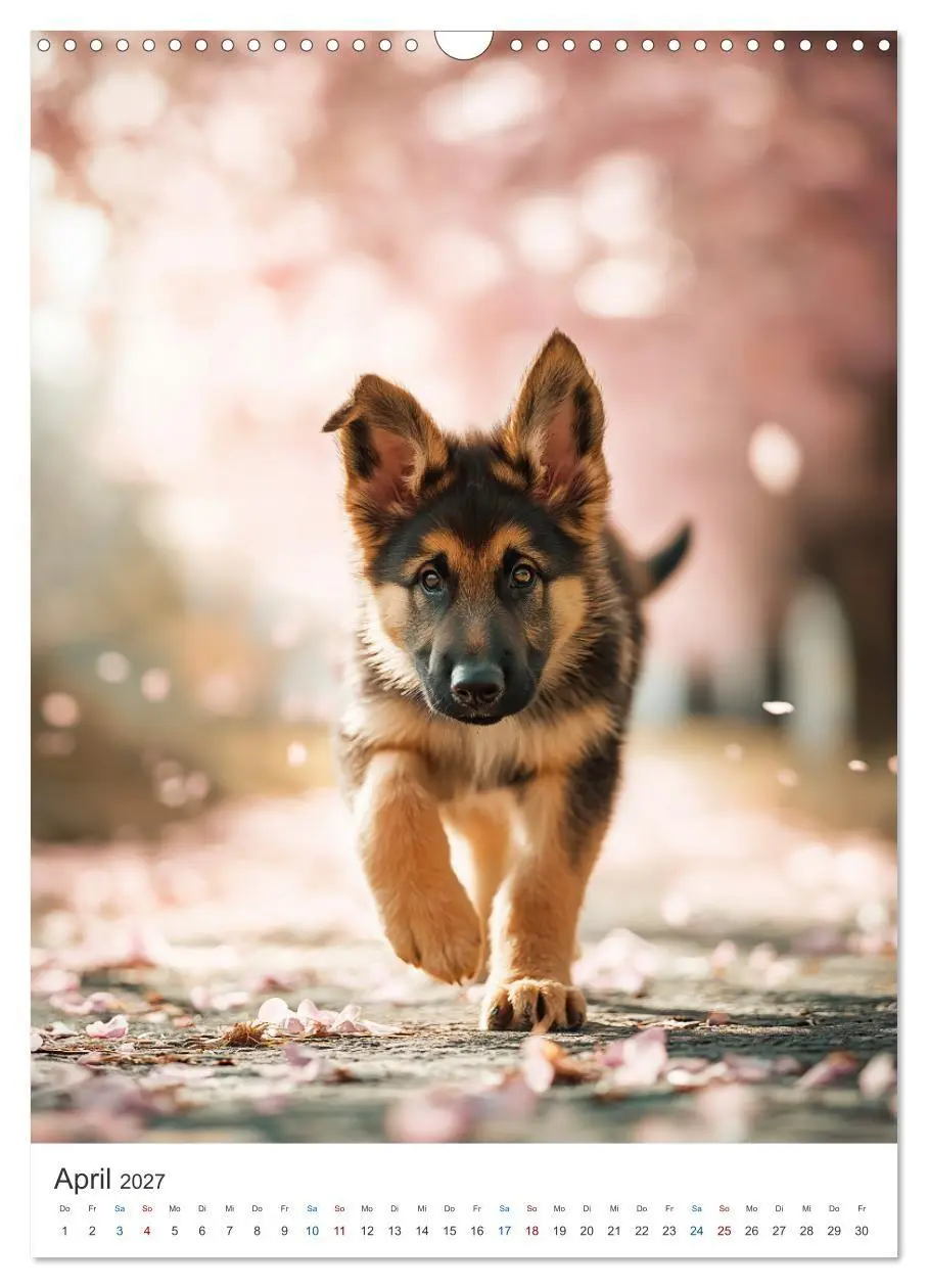 Bild: 9783516809992 | Seelenblick Schäferhund (Wandkalender 2027 DIN A3 hoch), CALVENDO...