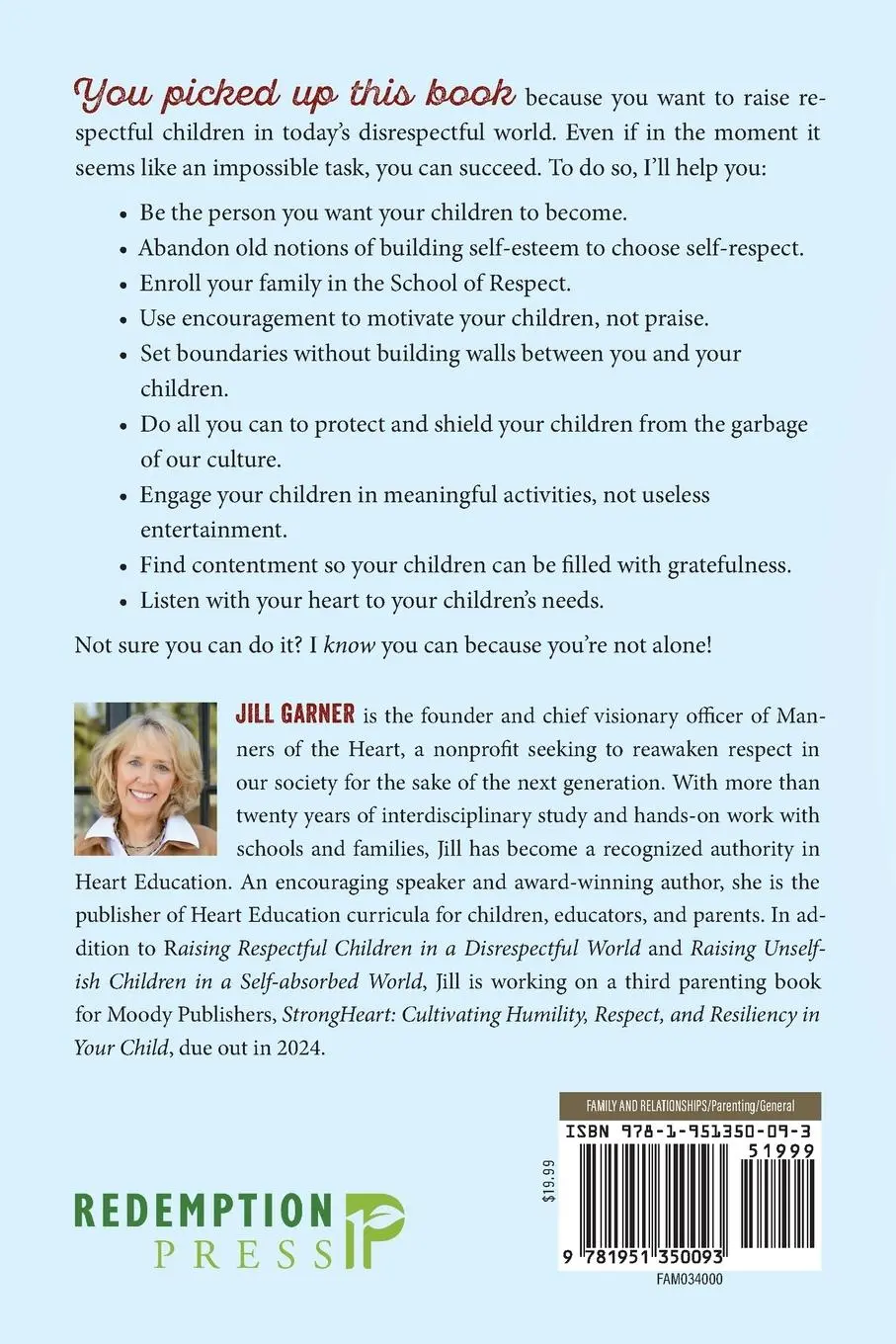 Rückseite: 9781951350093 | Raising Respectful Children in a Disrespectful World (3rd Edition)