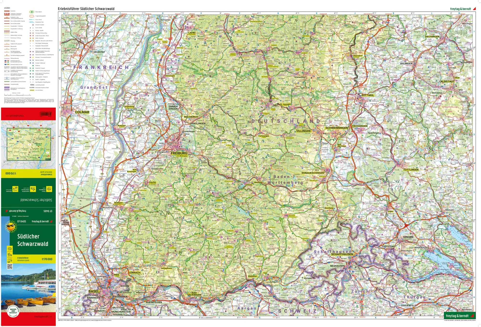 Bild: 9783707920093 | freytag &amp; berndt Freizeitkarte Südlicher Schwarzwald,...
