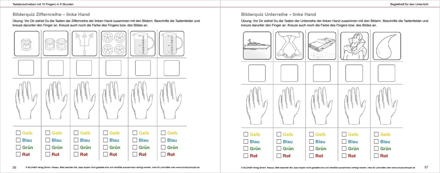Bild: 9783832800093 | Das Tastaturschreiben mit 10 Fingern in 5 Stunden | Baumeister (u. a.)