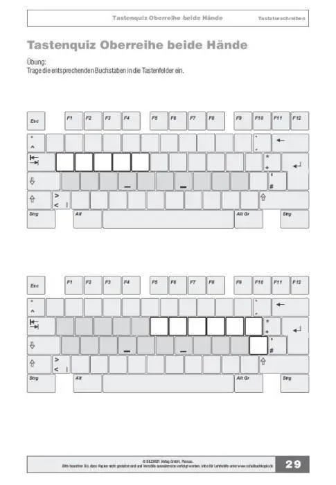 Bild: 9783832800093 | Das Tastaturschreiben mit 10 Fingern in 5 Stunden | Baumeister (u. a.)