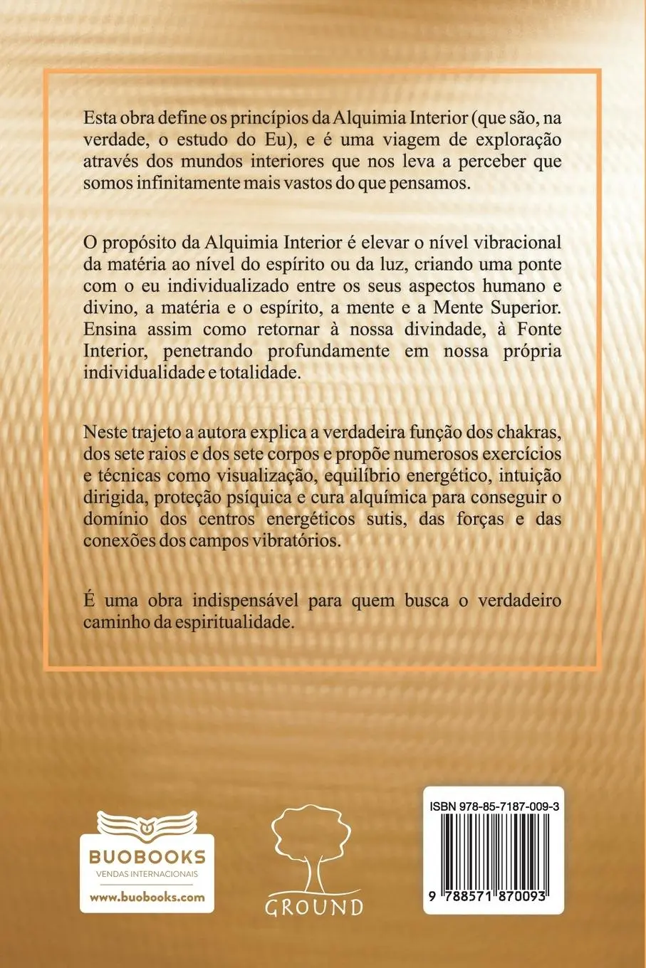 Rückseite: 9788571870093 | Alquimia Interior | Zulma Reyo | Taschenbuch | Kartoniert / Broschiert