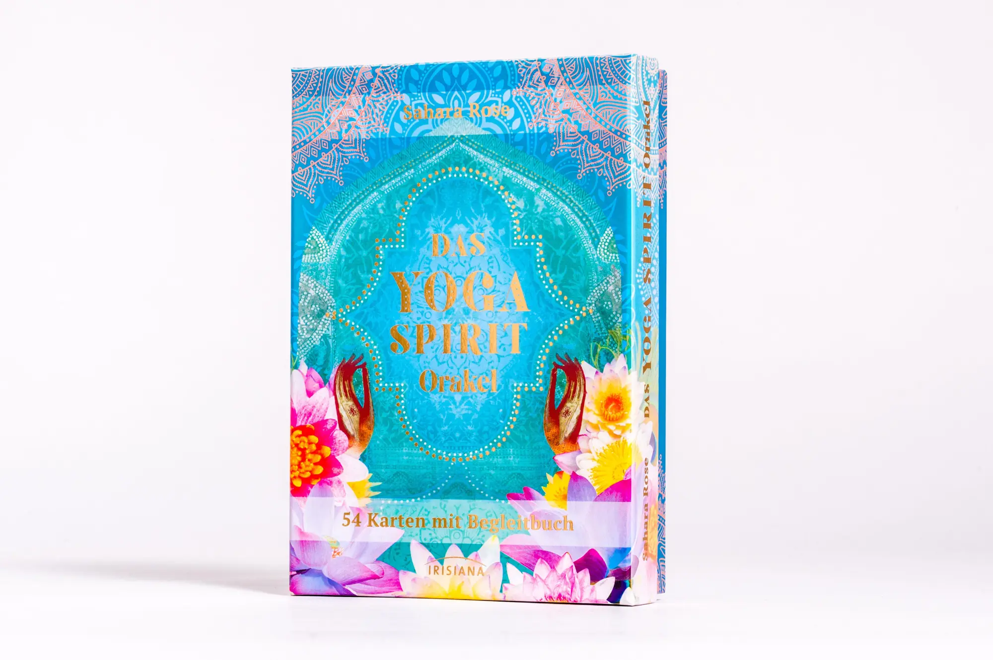 Bild: 4250939900193 | Das Yoga Spirit Orakel | 54 Karten mit Begleitbuch | Ketabi | Box