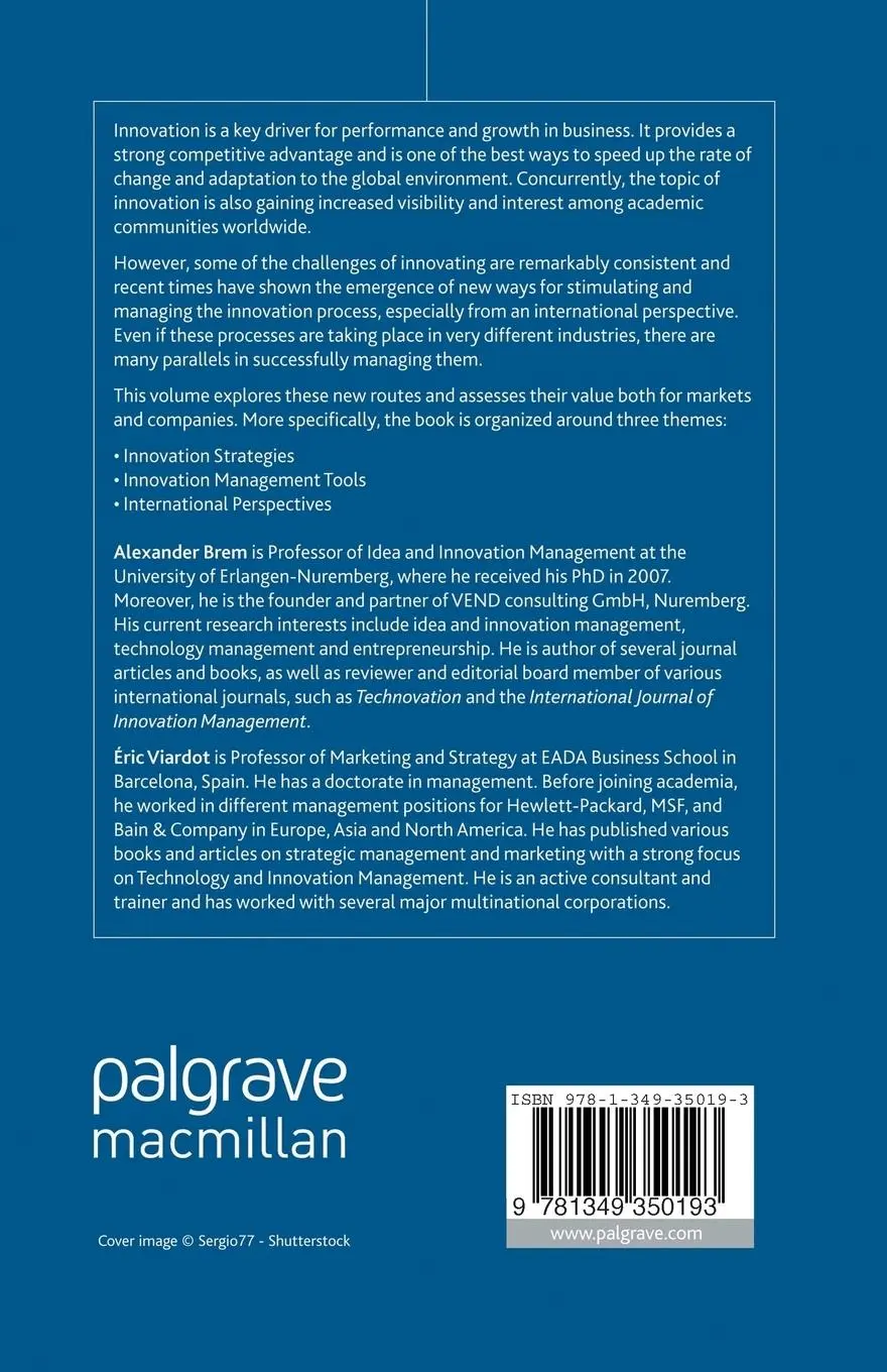 Rückseite: 9781349350193 | Evolution of Innovation Management | E. Viardot (u. a.) | Taschenbuch