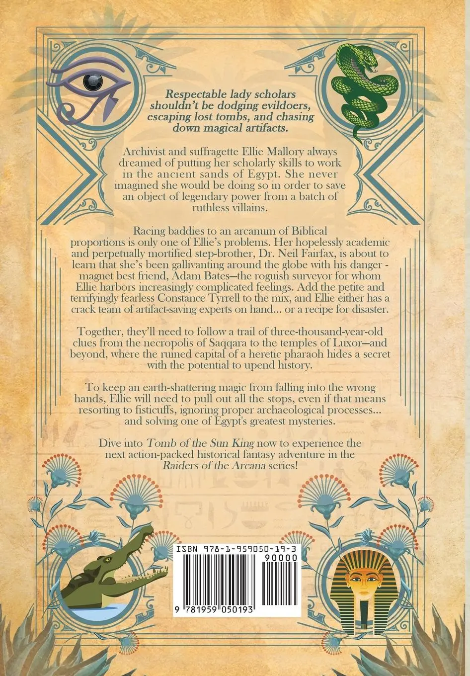 Rückseite: 9781959050193 | Tomb of the Sun King | Jacquelyn Benson | Buch | Englisch | 2024