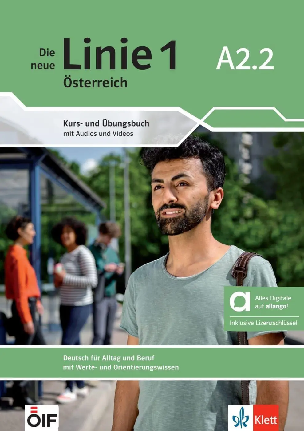 Cover: 9783126780193 | Die neue Linie 1 Österreich A2.2 - Hybride Ausgabe allango | Bundle