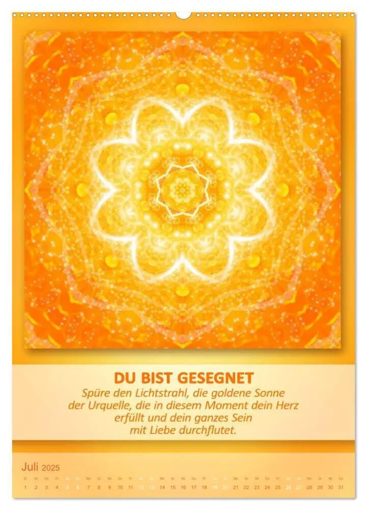 Bild: 9783457060193 | Light Energy Mandalas - Kalender - Vol. 2 (Wandkalender 2025 DIN A2...