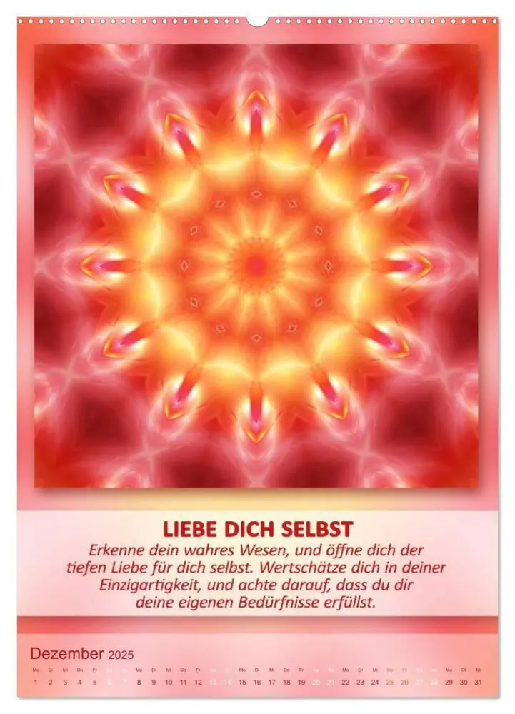 Bild: 9783457060193 | Light Energy Mandalas - Kalender - Vol. 2 (Wandkalender 2025 DIN A2...