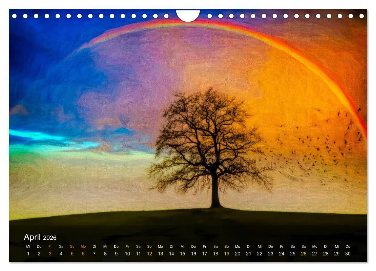 Bild: 9783457370193 | Das Schweigen der Bäume (Wandkalender 2026 DIN A4 quer), CALVENDO...