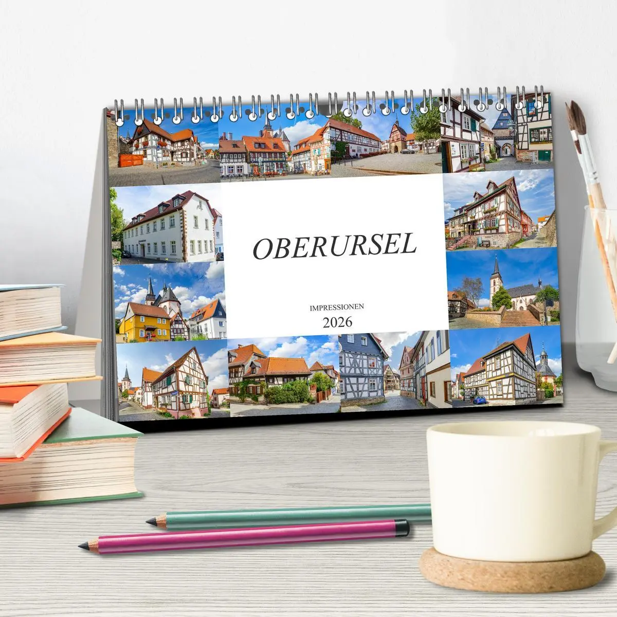 Bild: 9783457750193 | Oberursel Impressionen (Tischkalender 2026 DIN A5 quer), CALVENDO...
