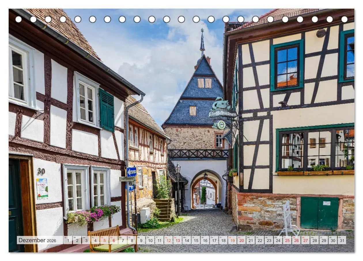 Bild: 9783457750193 | Oberursel Impressionen (Tischkalender 2026 DIN A5 quer), CALVENDO...