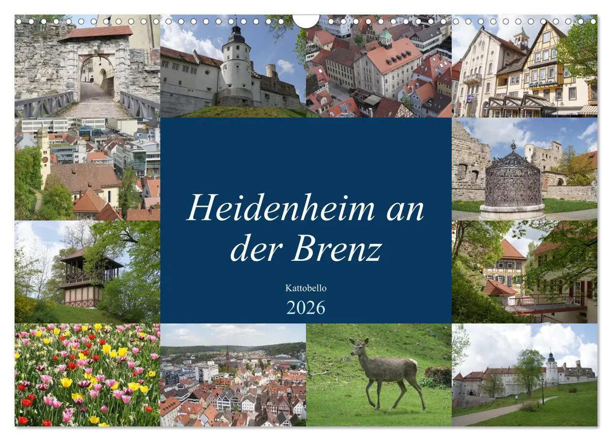 Cover: 9783457820193 | Heidenheim an der Brenz (Wandkalender 2026 DIN A3 quer), CALVENDO...